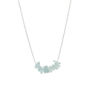 Blue Lace Necklace